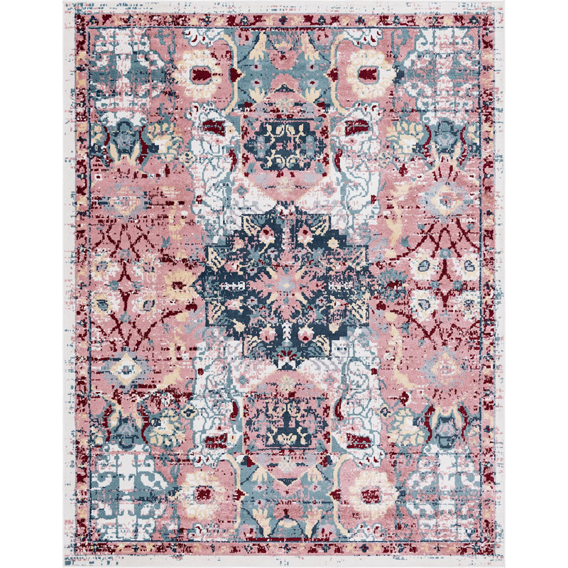 Endel Abstract Indoor Rug, Rectangle 8' x 10'
