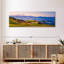 Plage de galets sur toile-914195504