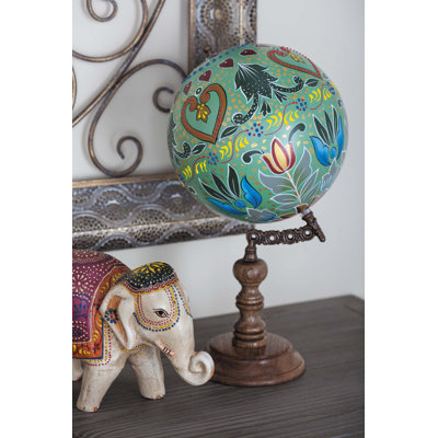 Sculpture de globe