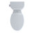 TOTO® Entrada™ Two-Piece Elongated 1.28 GPF Universal Height Toilet, Cotton White-26258225