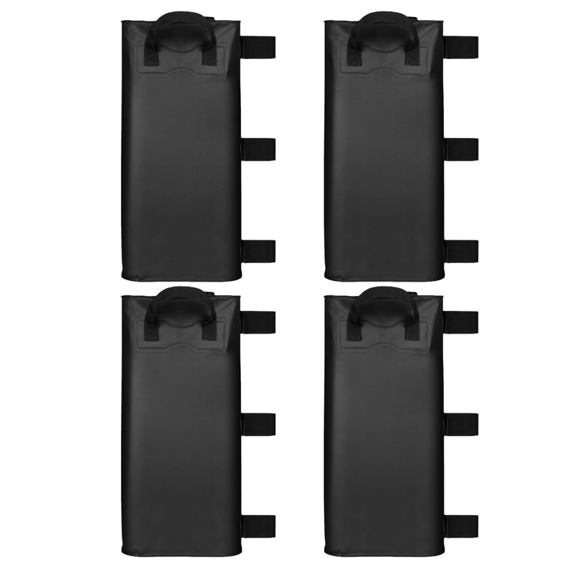 4Pcs 10L Canopy Water Weight Bag Waterproof Windproof Rectangle Heavy Duty Popping Canopy Tent Sun