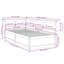 Vidaxl Solid Wood Bed with Shelf without Mattress-365070351-368494797