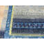 Tapis oriental Gabbeh Peshawar bleu noué à la main 5 pi 10 po x 8 pi 9 po 8519397E1C3141E781D0EDFF163C0A24