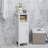  Jurgensen 12" W X 31.5" H x 12" D Free-Standing Bathroom Cabinet