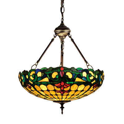 Luminaire suspendu bol 3 lumières unique Diane