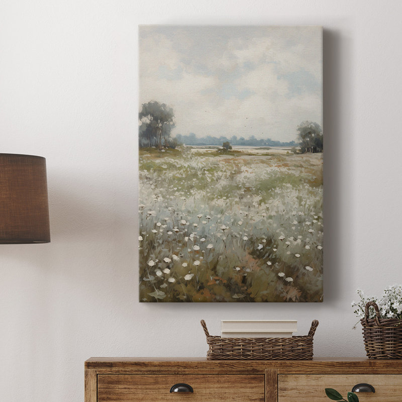 Paysage rétro XXXI - galerie Cavas, H 48 po x l 32 po