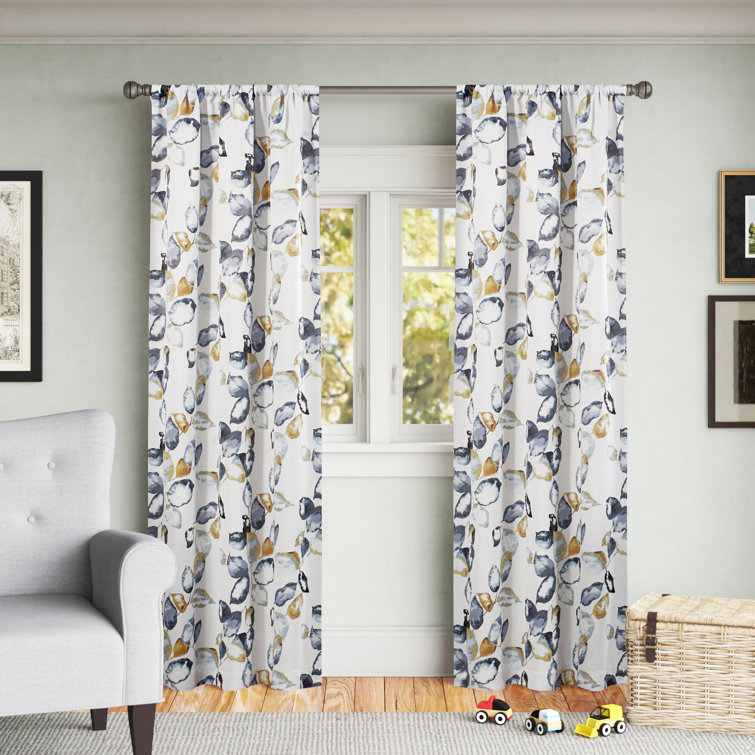 Paige Room Darkening Curtain Single Panel
