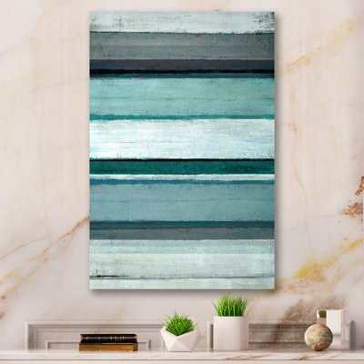 Art moderne gris et bleu II 2PT47724