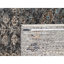 Tapis oriental gris en soie noué à la main 10 pi x 14 pi CCB3C50E9A1F4769BB71687B07D8DE5C