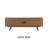  Sapa Mid-Century Modern Solid Wood TV Stand 4-Door Media Console with Carved Geometric Fronts for TVs up to 75", Effortless Assembly-30022964