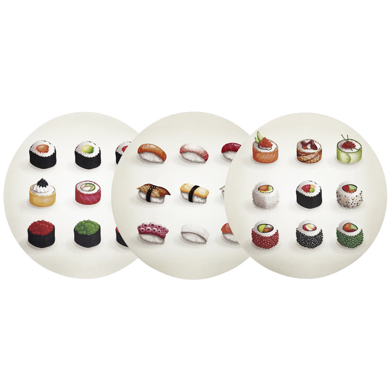 Sushi Zen 16" Vinyl Placemat