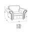 Bodnar Faux Leather Armchair-60062405