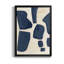 «Blue P pièces I», reproduction sur toile encadrée-762526514-762526513