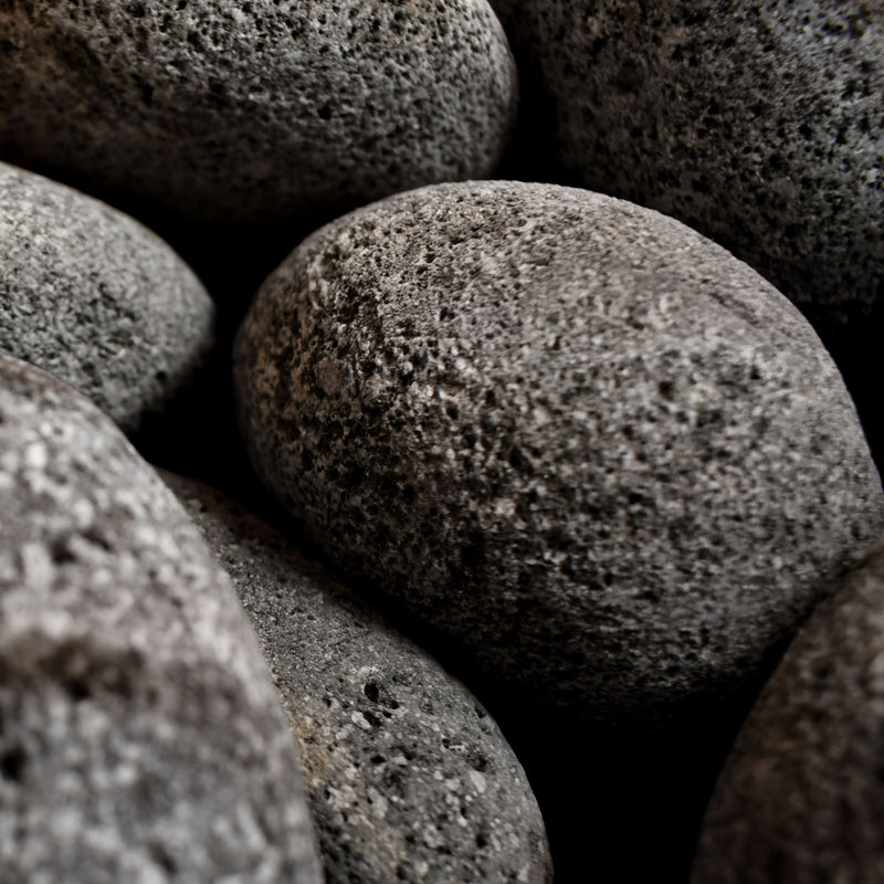 Oval Volcanic Sauna Rocks