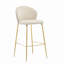 Metal Upholstered Barstool