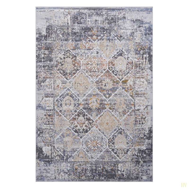 Payas Collection 6 × 9 Traditional Area Rug, Rectangle 6'7" x 7'9"