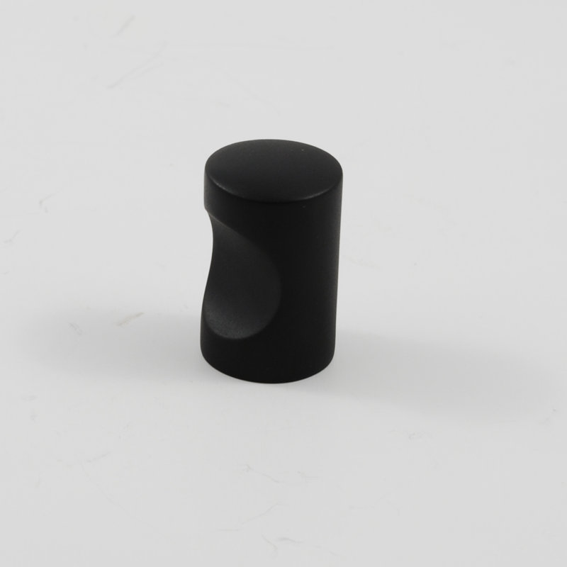 Poignée cylindrique 9/16 po de diamètre, Noir