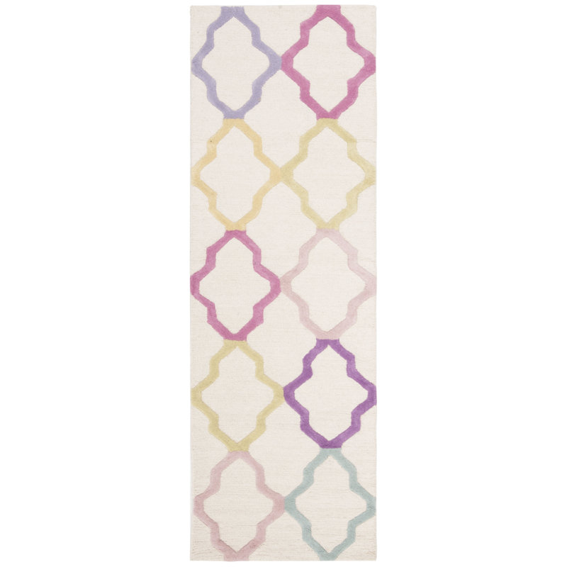 Thomaston Kids Hand Tufted Indian Wool Rug, Runner 2'6" x 6'