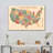 " Colorful USA Map " Print-1954503185