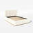 Ciaran Braesyn Platform Bed Frame Boucle Upholstered Headboard and Wooden Slats Support, No Box Spring Needed-31201444-31201440