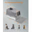 Stainless Steel Enclosed Litter Box-113467990