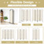 Anayiah 221cm W x 188cm H Folding Room Divider-1451534174-1451534175