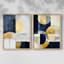 ABSTRACT Series DLVIII - Impression encadrée de qualité supérieure - prête à être accrochée - aucun clou requis - aucun clou requis-574876971-574877141