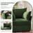 Merchelle 36'' W Oversized Premium Chenille Armchair With Accent Pillow & Removable Cushions-800230962-782254578