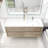 Moncear 59'' Single Bathroom Vanity with Acrylic Top-348527879