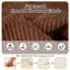 Canapé-lit ajustable en velours côtelé 3-en-1 Jairden, méridienne convertible pliable moderne (avec coussin décoratif)-2098322347