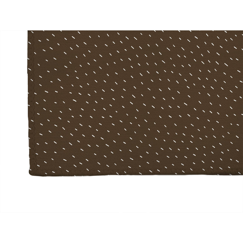 Tapis de bureau Paulie, 36" W x 24" D, Mocha Brown