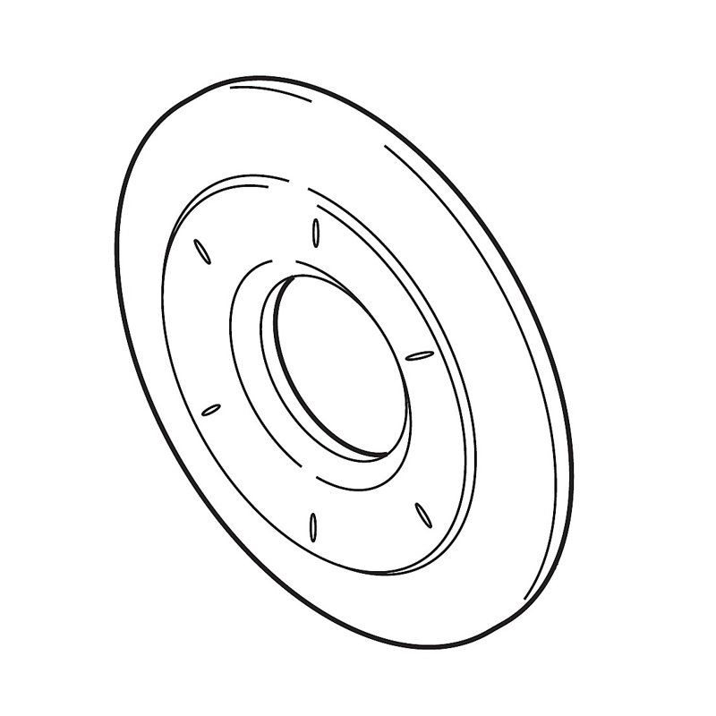 Victorian 6-Setting Diverter Escutcheon, Venetian Bronze