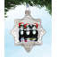 Holiday Splendor Kitty Kats Holiday Shaped Ornament