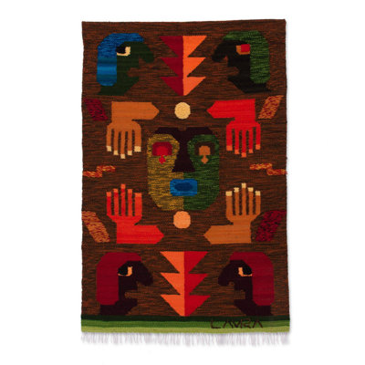 Hand Woven Wool Wall Hanging