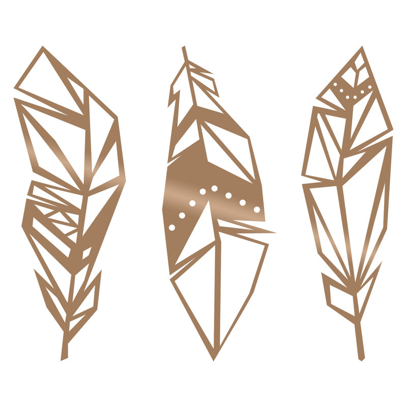 Wall Decor on Metal, Copper