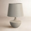 Basketweave Ceramic Table Lamp