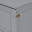 Grand lit escamotable, gris-7546978