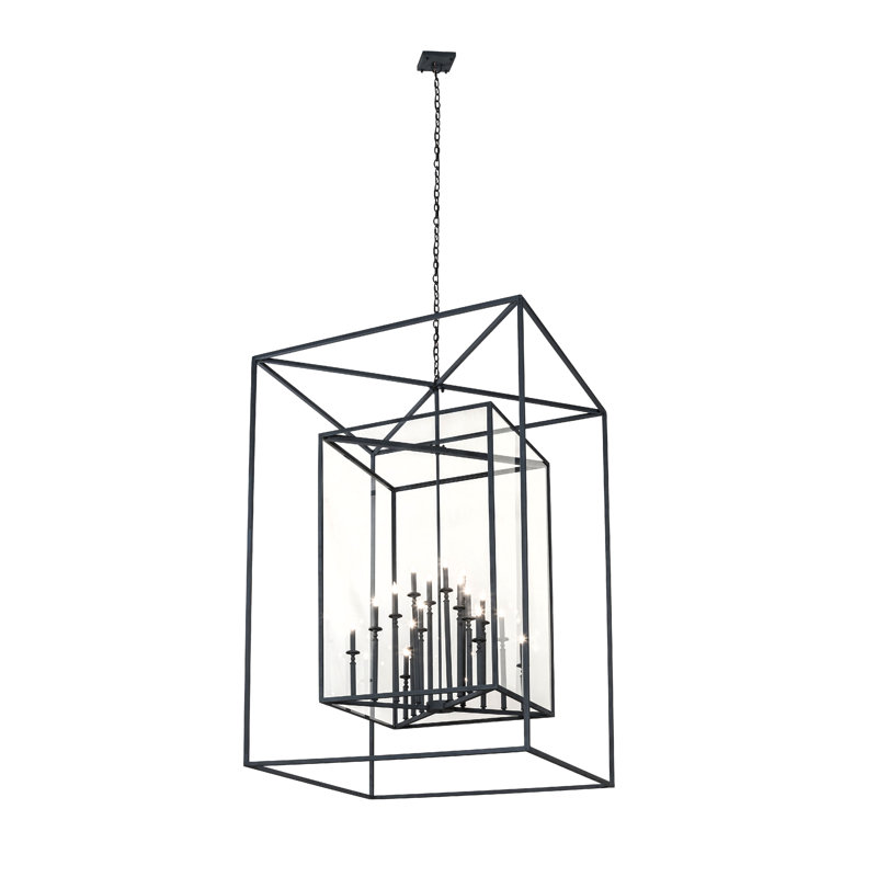 Luminaire suspendu carré 48 po Kitzi