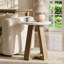 Table d'appoint ronde, table de bout moderne pour le salon