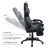 Recline Chair with Footrest - Premium Comfort Video Gaming Chair for Prolonged Gaming-50784612