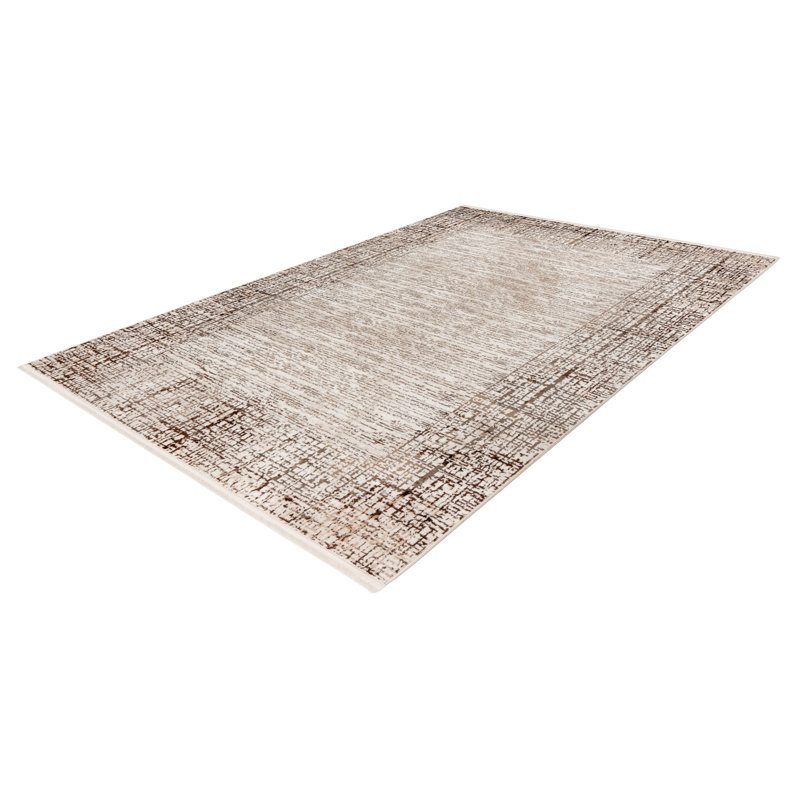 Aneke Uni Area Rug, Beige, Rectangular 120 x 170cm
