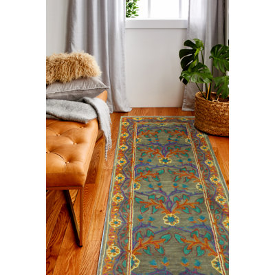 Earna Wool Floral Indoor Rug