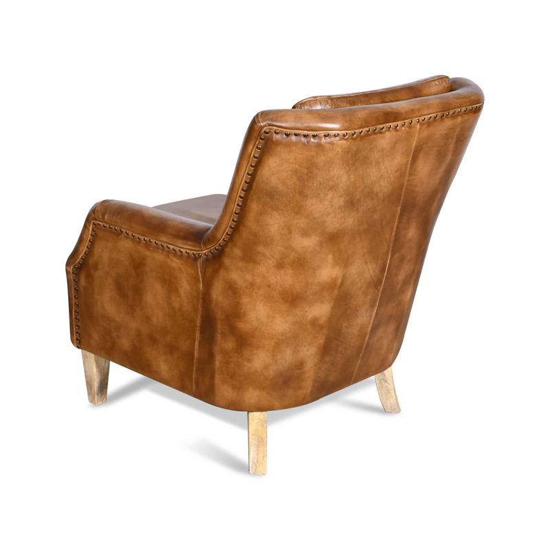 Burtine Upholstered Armchair, Brown