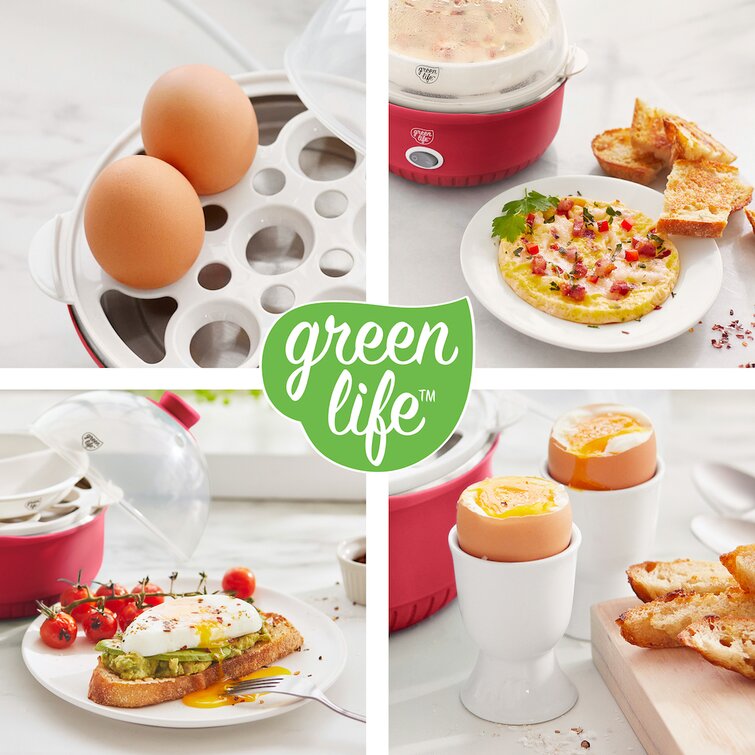 GreenLife Qwik Egg Maker, Kitchen Appliances