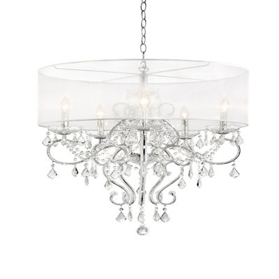 Lustre tambour simple à DEL Emilis