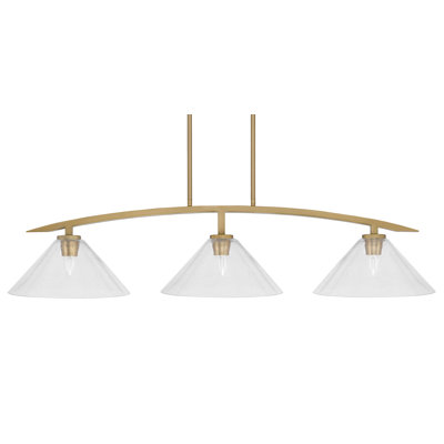 Kurve 3 Light With Bubble Glass