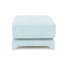 Bleu avec 30 po, capitonnage sur mesure, accoudoir confortable, tissu chenille et placement flexible