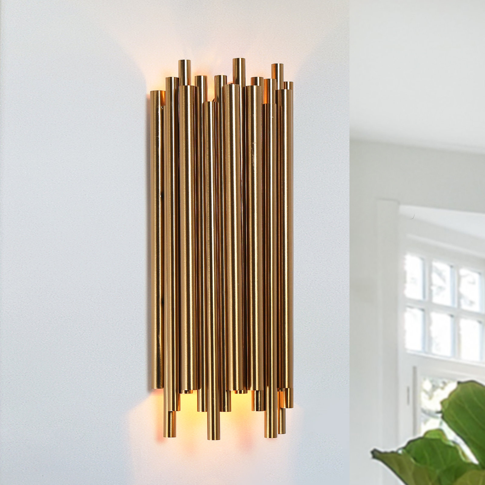 2 Light Dimmable Flush Mounted Sconce