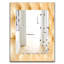 Miroir mural en cuir-40099139
