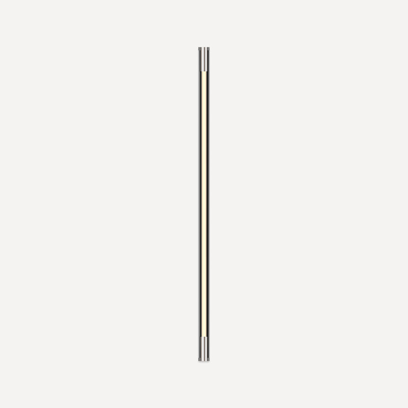 Dimmable LED Bath Bar Vanity Light with Dimmer, Polished Nickel, Fluted